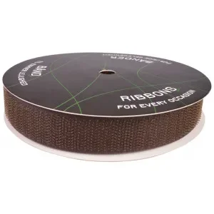 Billigare Balsløw Kardborreband Hane/Hook 20mm 18 Brun – 5m