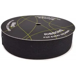 Beställ idag Resår / Resårband 30mm Svart – 5m