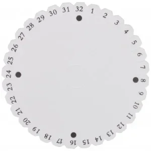 Kumihimo Skiva Rund 13cm Nyhet