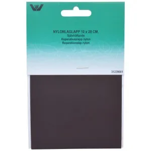 Reparationslapp Självhäftande Nylon Mörkbrun 10x20 cm – 1 st. Lågt pris