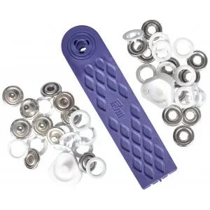 Billig Prym Jersey Tryckknappar Ring Vit 10mm – 10 st.
