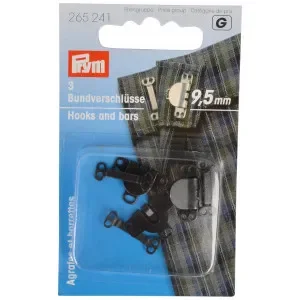 Prym Krokknappar Svart 9mm – 2 st. Expressleverans
