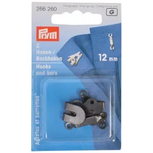 Prym Krokknappar Svart 12mm – 2 st. Snabb frakt