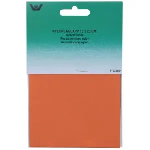 Fynd Reparationslapp Självhäftande Nylon Orange 10x20 cm – 1 st.