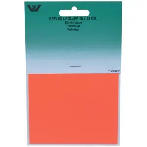 Reparationslapp Självhäftande Reflex Orange 10x20 cm – 1 st. Lågt pris
