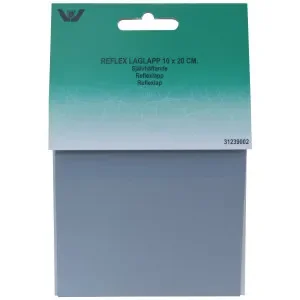 Kampanjpris Reparationslapp Självhäftande Reflex Silver 10x20 cm – 1 st.