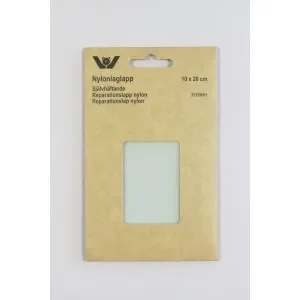 Säker betalning Reparationslapp Självhäftande Nylon Ljusgrå 10x20 cm – 1 st.