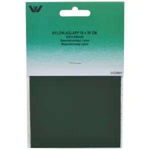 Reparationslapp Självhäftande Nylon Mörkgrön 10x20 cm – 1 st. risnedsättning