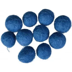 Fynd Filtkulor 10mm Mörkblå BL3 – 10 st