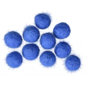 Filtkulor 10mm Blå BL1 – 10 st. Snabb leverans