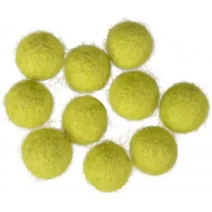 Filtkulor 10mm Ljusgrön GN3 – 10 st. Begränsat antal