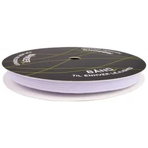 Nyhet Resår / Resårband 10mm Vit – 5m
