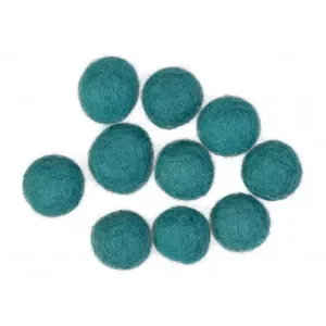 Populär Filtkulor 20mm Petrol GN6 – 10 st