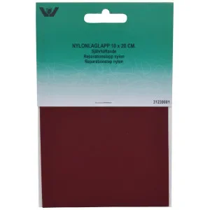 Reparationslapp Självhäftande Nylon Bordeaux 10x20 cm – 1 st. Reapris