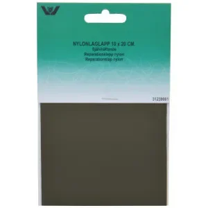 Köp online Reparationslapp Självhäftande Nylon Khaki 10x20 cm – 1 st.
