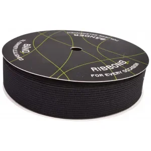 Begränsat antal Resår / Resårband 25mm Svart – 5m