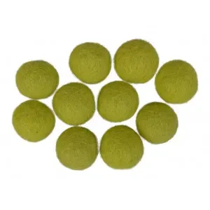 Filtkulor 20mm Ljusgrön GN3 – 10 st. Snabb leverans