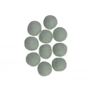 Fri frakt Filtkulor 20mm Ljus Mintgrön W5 – 10 st.