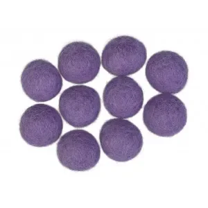 Filtkulor 20mm Ljus Lila V3 – 10 st. Snabb leverans