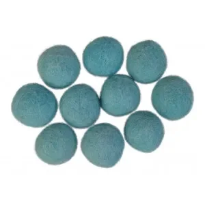Begränsad tid Filtkulor 20mm Turkos C2 – 10 st.