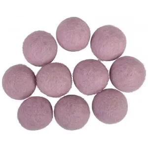 Rabatt Filtkulor 20mm Lavendel V2 – 10 st.