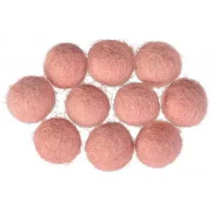 Snabb frakt Filtkulor 10mm Ljus Rosa P6 – 10 st.