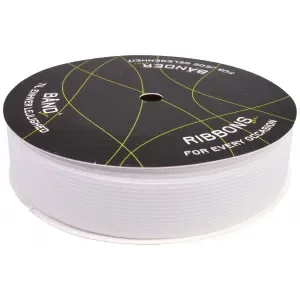 Resår / Resårband 25mm Vit – 5m Kundfavorit