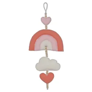 Expressleverans Gör det själv/DIY set Regnbåge Hanger Rosa Filt