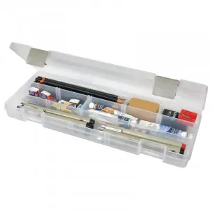 Billig ArtBin Plastlåda till knappar och tillbehör Transparent 31,5x11,5x3,5cm