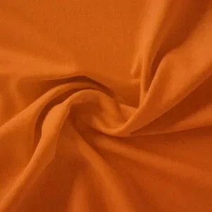 Populärt val Swan Solid Bomullsväv Tyg 150cm 213 Brunorange – 50cm