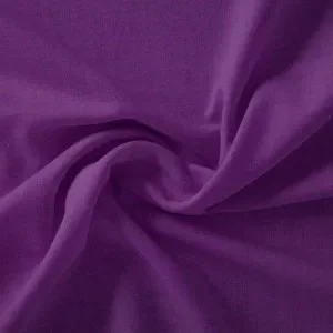 Fri frakt Swan Solid Bomullsväv Tyg 150cm 558 Violett – 50cm