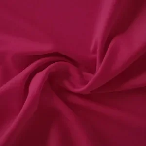 Swan Solid Bomullsväv Tyg 150cm 446 Burgundyröd – 50cm Expressleverans