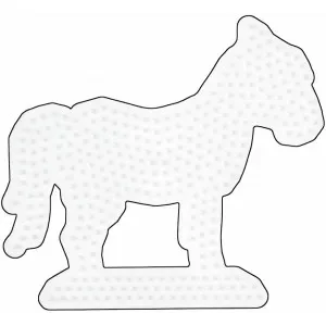 Hama Midi Pärlplatta Häst Vit 15x13,5 – 1 st. Sänkt pris