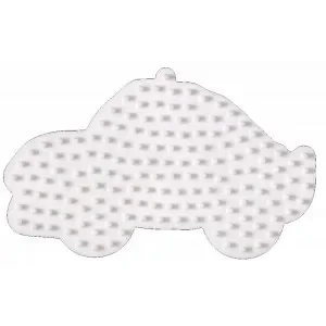 Beställ nu Hama Midi Pärlplatta Bil Vit 10x6 cm – 1 st.