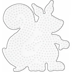 Hama Midi Pärlplatta Ekorre Vit 13x12 cm – 1 st. Lågt pris