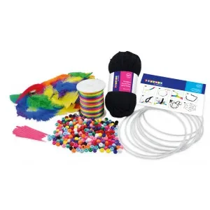 Playbox Gör det själv/DIY Set Drömfångare Stor Förpackning med 10 st Kampanj