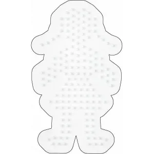 Hama Midi Pärlplatta Flicka Vit 12,5x7,5cm – 1 st. Billigare