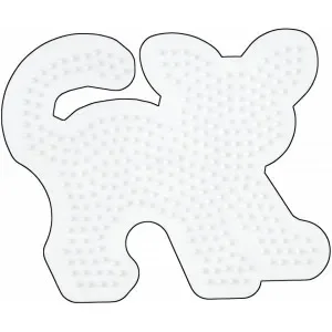 Kampanjpris Hama Midi Pärlplatta Katt Vit 13,5x11cm – 1 st.