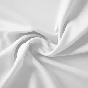 Swan Solid Bomullscanvas Tyg 150cm 021 Vit – 50cm Kampanj