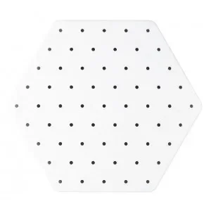 Rabatt Hama Maxi Stick Hålplatta 9005 Sexkant – 1 st