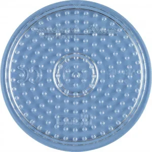 Erbjudandepris Hama Midi Pärlplatta Rund Liten Transparent 8cm – 1 st.