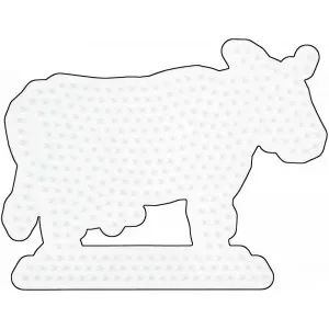 Begränsat erbjudande Hama Midi Pärlplatta Ko Vit 14x11 cm – 1 st.