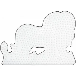 Hama Midi Pärlplatta Lejon Vit 15x11cm – 1 st. Köp online