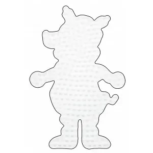 Hama Midi Pärlplatta Gris Vit 14x9,5 cm- 1 st. Fynd
