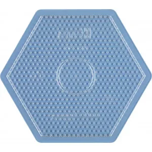 Hama Midi Pärlplatta Sexkant Stor Transparent 16,5x14,5cm – 1 st. Outlet