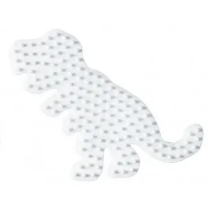 Premium Hama Midi Pärlplatta Dinosaur Vit 9,5x11cm – 1 st.