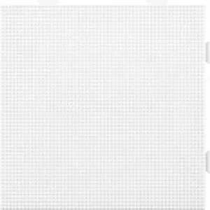 Snabb frakt Hama Mini Pärlplatta 593 Samlingsplatta Fyrkant Vit 14x14cm – 1 st.