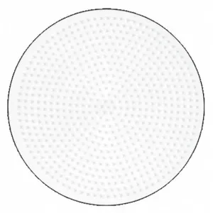 Lågt pris Hama Midi Pärlplatta Rund Stor Vit 15cm – 1 st.
