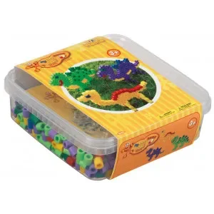 Fynd Hama Maxi Presentask 8742 600 Pärlor og Dinosaur Pärlplatta