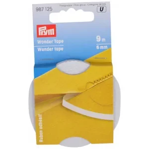 Endast denna vecka Prym Wonder Tape Dubbelhäftande tejp Transparent 6mm 9m